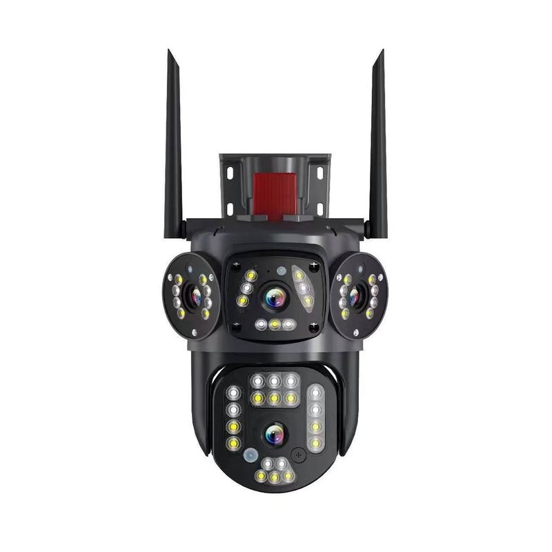 V380 Pro kolmen näytön kamera HD Night Vision Outdoor Langaton WIFI-verkkokamera_voghion.com