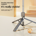 360° Rotatable Bluetooth Selfie Stick Tripod With LED Light, Extendable 1.0m/1.4m/1.7m, Universal Phone Holder For Travel & Live Streaming_voghion.com
