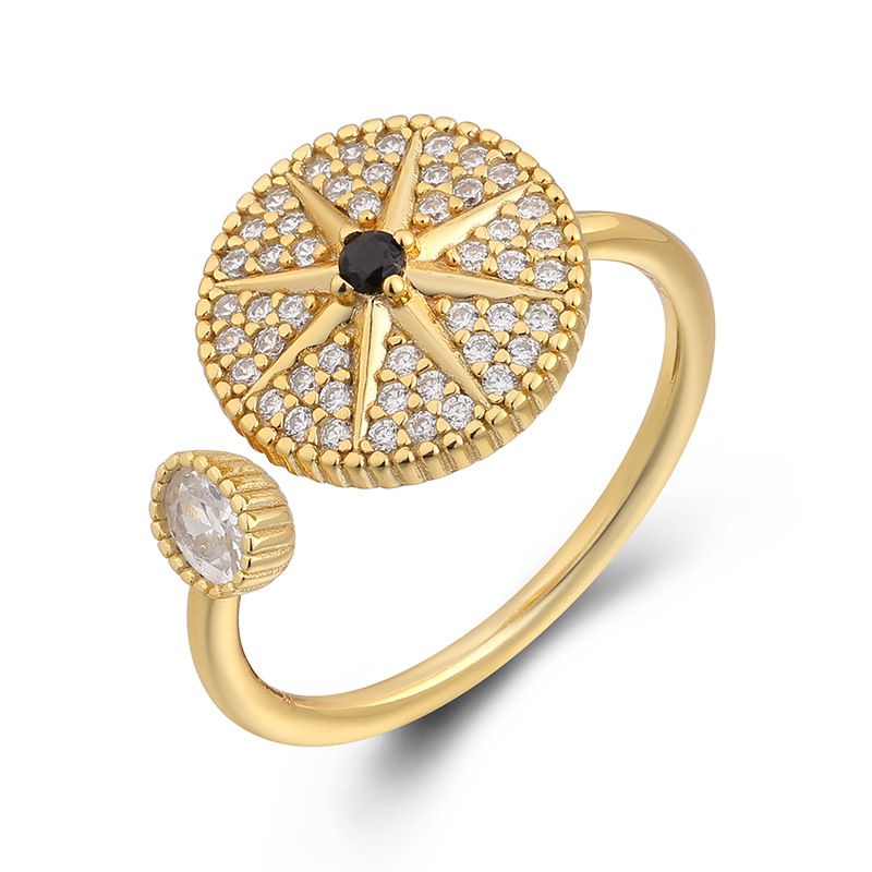 Fashionable Full Diamond Star Disc Necklace Stacking Diamond Clavicle Necklace Jewelry Necklace Earrings Bracelet Set Jewelry Trend_voghion.com