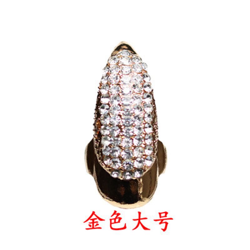 JZ 20k Holy Day Devil Eagle Claw Nail Five-piece Ring Set_voghion.com