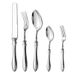 Set di posate in acciaio inossidabile 304 - Set completo di coltello, forchetta, cucchiaio e cucchiaio retrò vintage per bistecche e dessert - Utensili da pranzo occidentali minimalisti_voghion.com