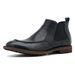 European Warm Series Trendy Korean Style Versatile Short Autumn Winter New Pointed Toe Martin High Top Slip-On Boots For Men_voghion.com
