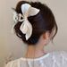 Fashion Women Bow Hairpin Korean Version Of Solid Color Butterfly Pearl  Hair Clips Girls Hair Accessories Headwear_voghion.com