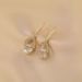 Opal Ear Hook Women's Simple New Internet Celebrity High-end Ear Hook Temperament Personalized Fashion Jewelry Versatile Trendy Earrings_voghion.com