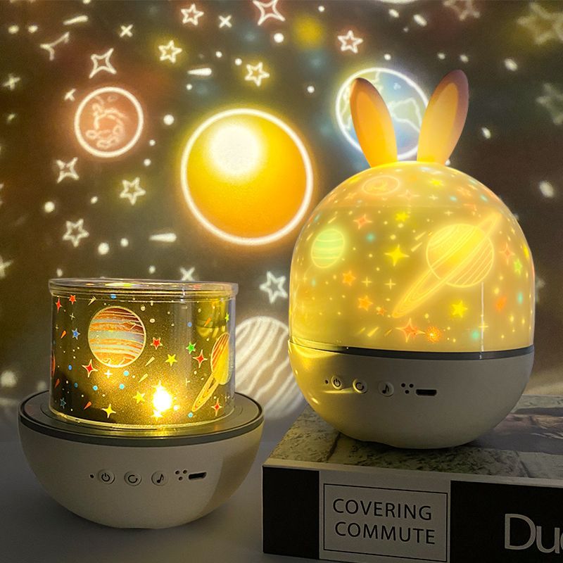 Verträumte Projektionsatmosphärenlampe Nordlichter Schlafzimmer Sternenhimmel Nachtlicht Soundsystem Mädchen Geburtstagsgeschenk_voghion.com