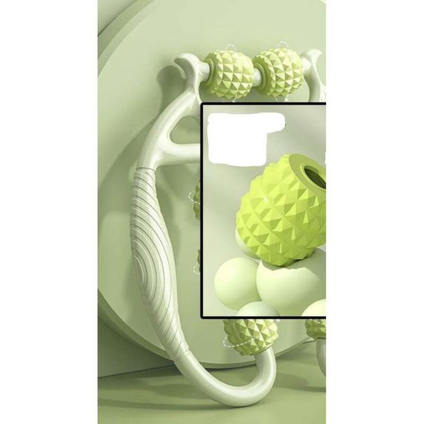 【Eccellente presa ad arco】 Massaggiatore circolare a nove ruote per dimagrire, modellare e donare elasticità alle gambe._voghion.com