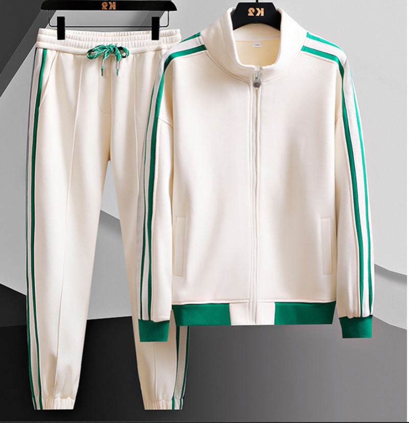 Men's Clothing 2024 New Suit Men's Clothing Spring And Autumn Handsome Men's Clothing With Sports Basketball Sweatshirt And Sweatpants Two-Piece Set_voghion.com