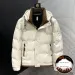 Men's Clothing Men's Slim-fit Hooded Puffer Jacket - Winter Color-block Coat With Korean Style_voghion.com