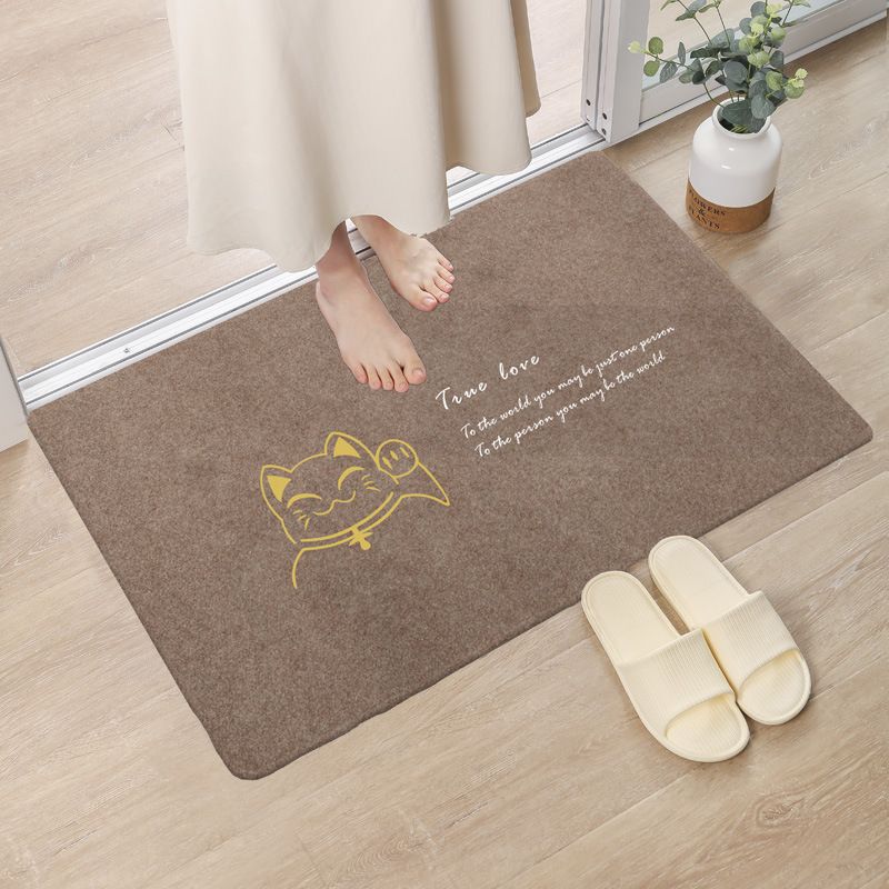 Entrance Doormat Kitchen Absorbent Dirt-Resistant Non-Slip Bathroom Bath Mat Customizable Bedroom Living Room Carpet_voghion.com