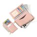 Long Women's Wallet With Large Capacity, Multiple Card Slots, Two-fold Reverse Pocket, Portable Drawer, Zipper Coin Wallet_voghion.com