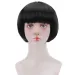 hot selling AICKER 10"Bob Wig For Women Blonde Pink Red Black Short Natural Bob Wigs With Bangs for Women's_voghion.com