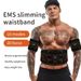 Silikon-Pulsgürtel EMS Fitnessgerät Training Muskelpflaster Bauchmassagegerät für Arme und Beine_voghion.com
