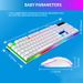Gamer e Combo RGB LED 104 teclas com fio teclado e mouse para jogos conjunto para notebook laptop desktop PC tablet_voghion.com