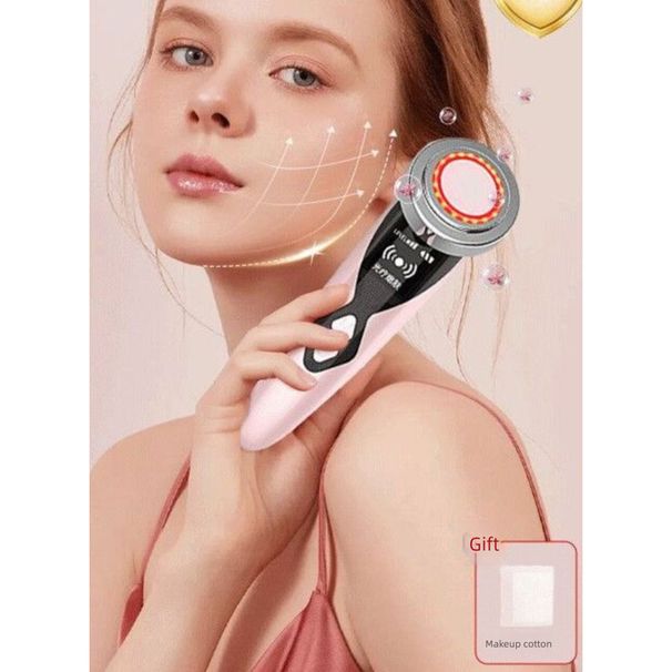 Massaggiatore modellante multifunzionale con rilevamento della temperatura, per la pulizia del viso, lifting e rassodamento della pelle_voghion.com