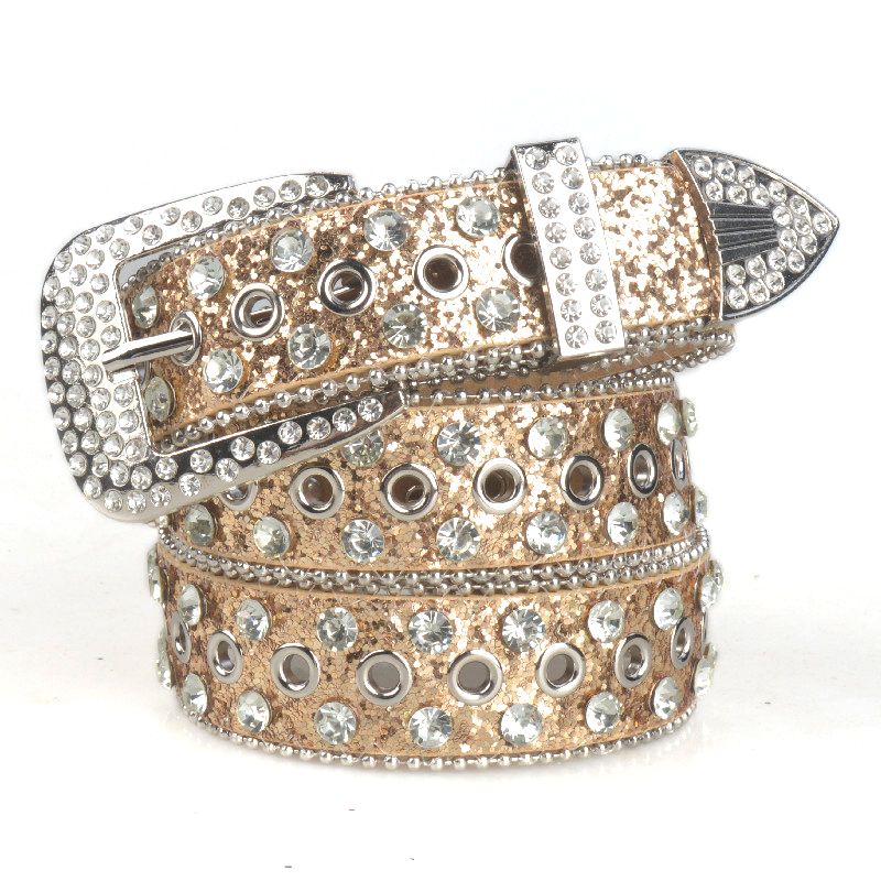 HOT Rhinestone Hollow Women's Pin Buckle Studded Women Wedding Party Belt Valentines Gifts For Her 850 review_voghion.com