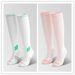 Soccer Socks Sports Functional Calf Socks For Women In Summer Fitness Running Skipping Rope Compression Elastic Pressure Socks Long Tube_voghion.com