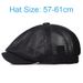Sommer Mesh Newsboy caps Atmungsaktive Casual Outdoor Retro Baskenmütze Hüte Achteckigen hut Fashion Solid Flache Kappen_voghion.com