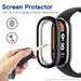 Abdeckung für mi band 8 Fall mi band 8 zubehör Alle-Um Schutz Stoßstange Screen Protector für Xiaomi mi band 8 Smart Uhr_voghion.com