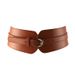 Korean Fashion Elastic Wrap Wide Women's Dress Decorative Shirt Simple Belted Fabric Waist Belt_voghion.com