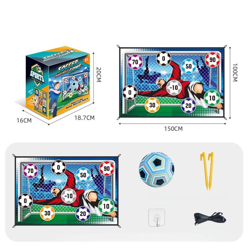 Juego de lanzamiento de fútbol de interior para niños, ideal para padres, deportes al aire libre, juguetes de regalo_voghion.com