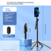 1.8m Extendable Selfie Stick Tripod With 4-Way Stabilizer & Universal Phone Mount – Carbon Fiber/Aluminum Alloy Options_voghion.com