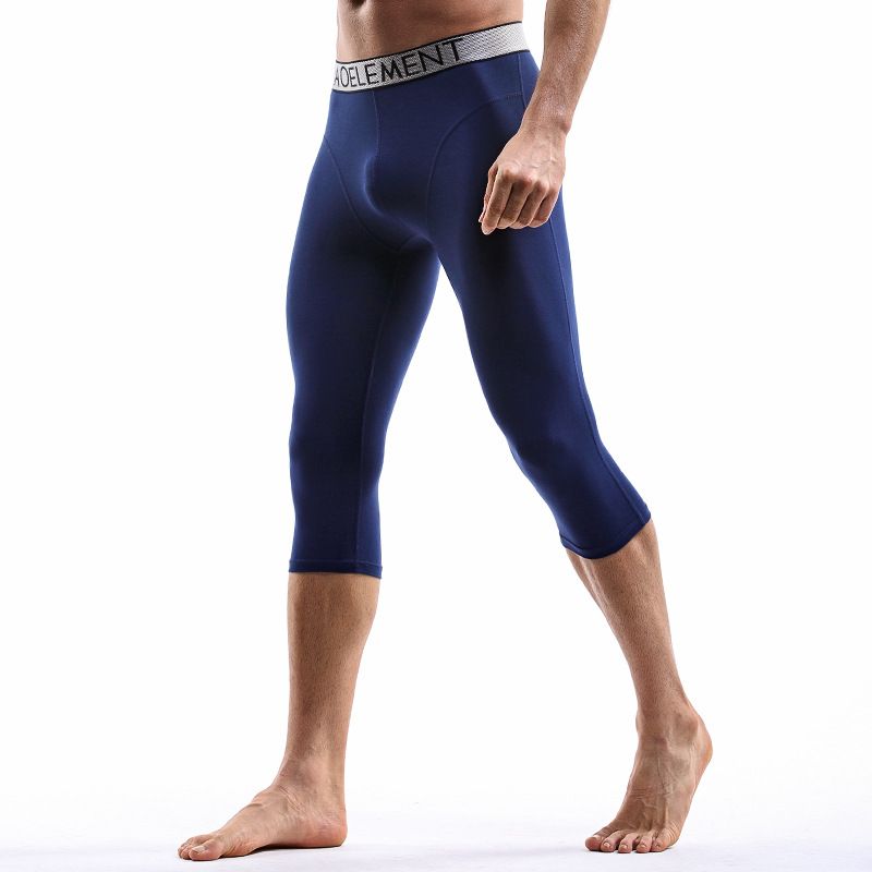 Underwear & Sleepwears Sports Underwear Running Tights Long-Leg Anti-Chafing Running Underwear Breathable Stretch Boxer Briefs For Sports & Workout​_voghion.com