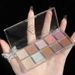 DIKALU ten plate earth pearlescent matte flash 10 eye shadow ins color makeup Tiktok live broadcast the same model_voghion.com