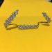 Paved 3A Zircon Crystal Willow Leaf Hand Palm Four Finger Rings for Women plating platinum Hand Jewelry Trendy Handlets Bangle_voghion.com