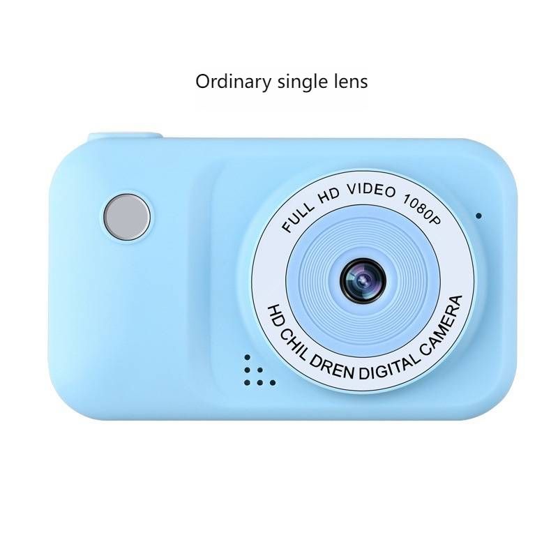 Câmera Infantil Y2 – Mini Câmera Estilo DSLR com Lente Dupla, Fotos e Vídeos de 3MP, Tela de 2,4", Jogos Integrados (10 Cores Modernas)_voghion.com