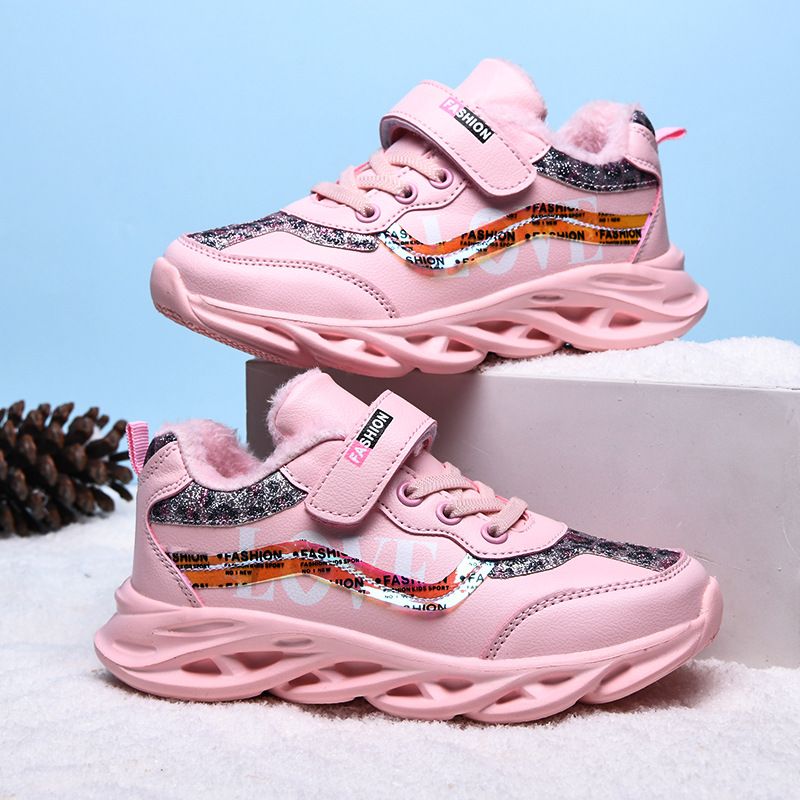 Girls' Sports 2025 New Fashion For Girls, Autumn Winter Shoes, Medium And Large Children's Korean Version Trendy Shoes_voghion.com