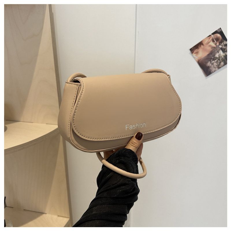 Minimalist style 2024 new trend commuting spring/summer solid color single shoulder crossbody carrying underarm women's_voghion.com