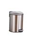 Stainless Steel Step Trash Can With Soft-Close Lid - Elegant Round Bin For Kitchen, Bathroom & Bedroom (5L/8L/12L, Fingerprint-Proof, Multiple Colors)_voghion.com