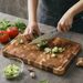 Cutting Board Premium Acacia Wood Splicing Kitchen Accessories Chopping Board Drain Water And Damp-proof Kitchen Tools_voghion.com