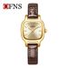 Women's Minimalist Square Quartz Watch With Leather Strap – Water-Resistant, Elegant & Versatile For Everyday Wear Light Luxury Belt Casual Watch_voghion.com