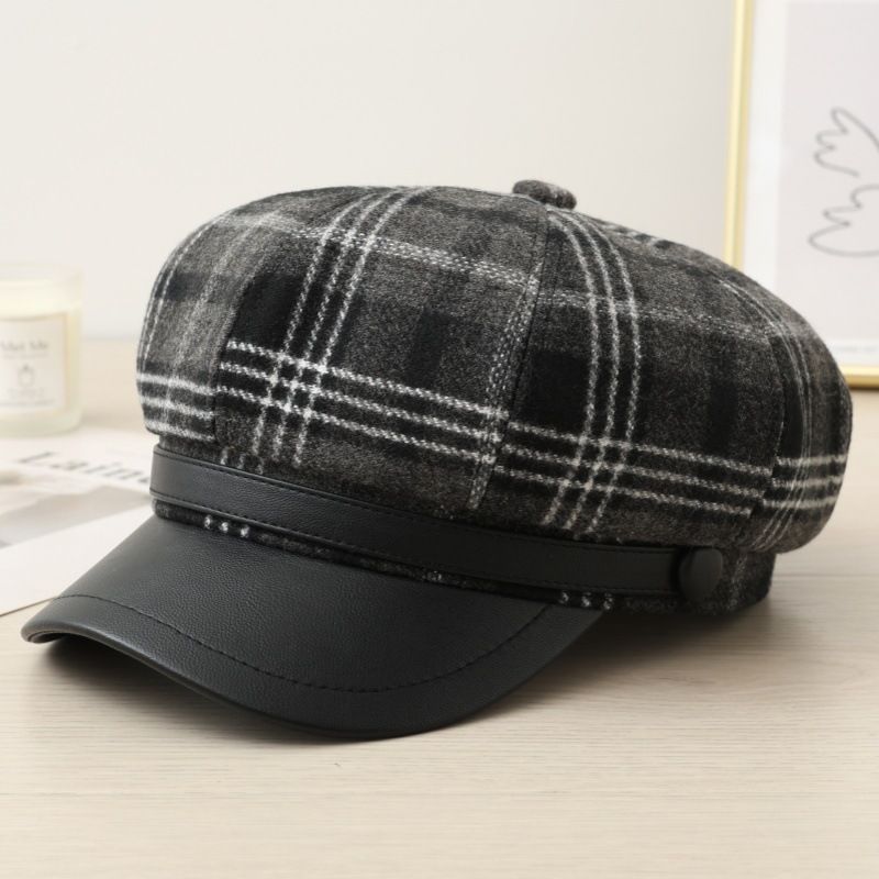 Women's 2025 Fall/Winter New Octagonal Beret_voghion.com