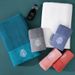 Towels And Bath Towels Pure Cotton Platinum Satin Embroidered Towels In Multiple Sizes_voghion.com