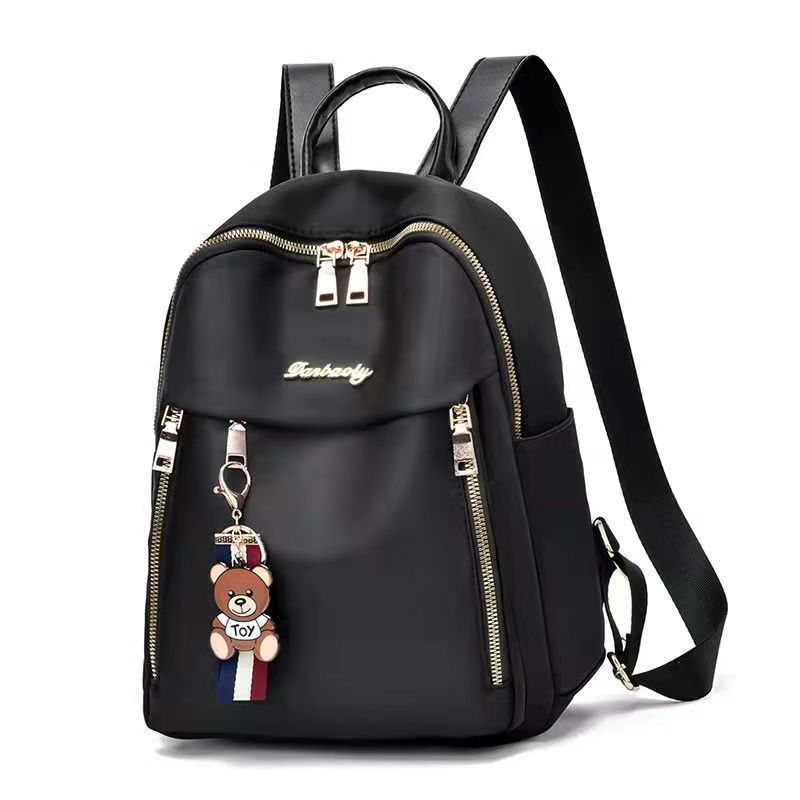 2025 Korean Version Of The New Canvas Fashion Ladies Travel Backpack Casual Versatile_voghion.com