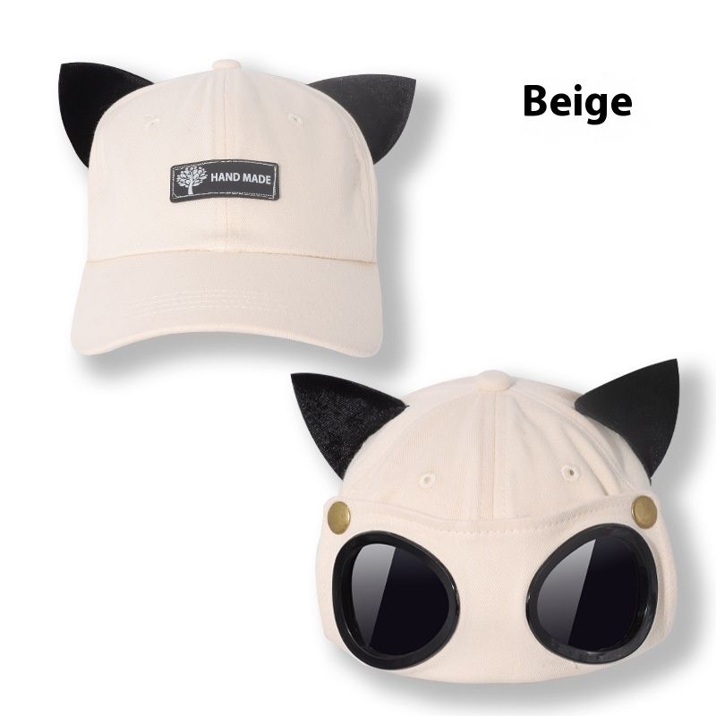 Pilot hat tide ins personalized glasses duck tongue hat men sunglasses sunshade summer hundred with_voghion.com