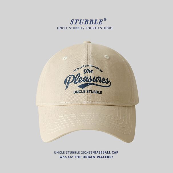 Grote hoofdomtrek, groot gezicht, klein gezicht, baseballpet voor mannen en vrouwen, vergroot en verdiept, zachte bovenkant, zonnehoed, brede rand, eendenbekpet_voghion.com