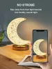 Crystal 3D Moon Lamp - Touch Dimming USB Ambient Light Girls Aesthetic_voghion.com