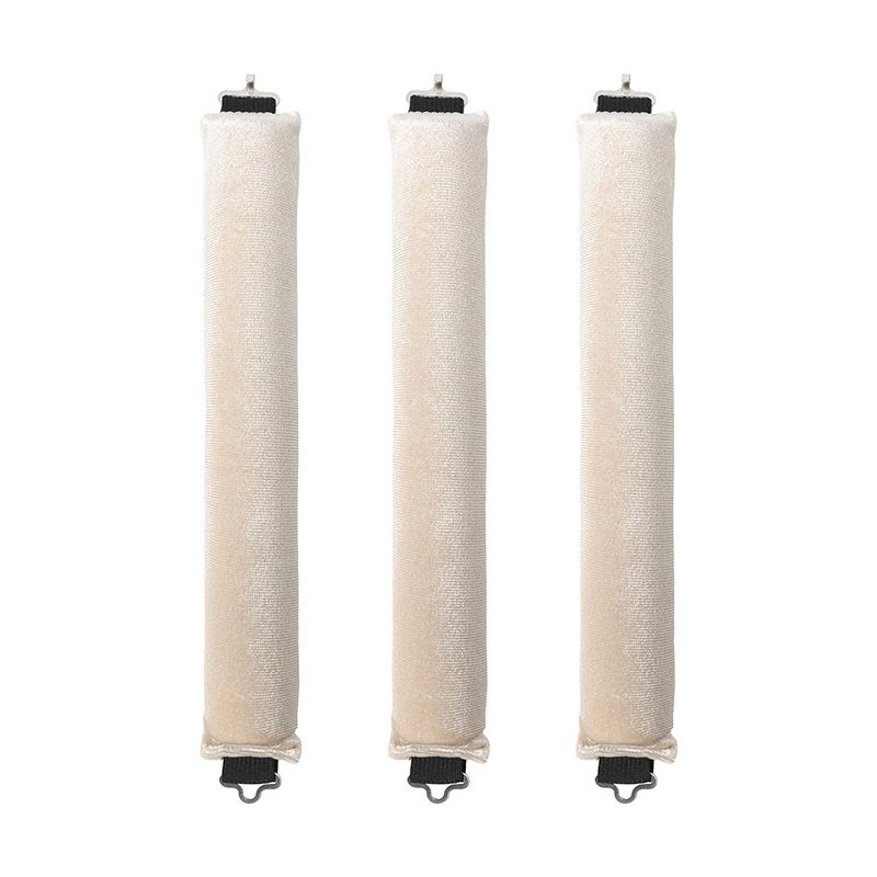 New rubber heat-free curling iron 3 hooks curling artifact big wave curling tool sleeping curling iron_voghion.com