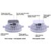 RYYD Gestreepte Bucket Hat - Ingebouwde ventilator|UV 50+|Nekflap_voghion.com