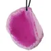 Collane con ciondolo 1 pezzo Fetta di quarzo agata forata superiore Forme irregolari Dimensioni casuali assortite per la creazione di gioielli fai da te_voghion.com