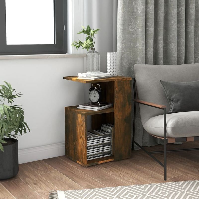 Side Table Hallway End Sofa Table Coffee Couch Table Engineered Wood VidaXL_voghion.com