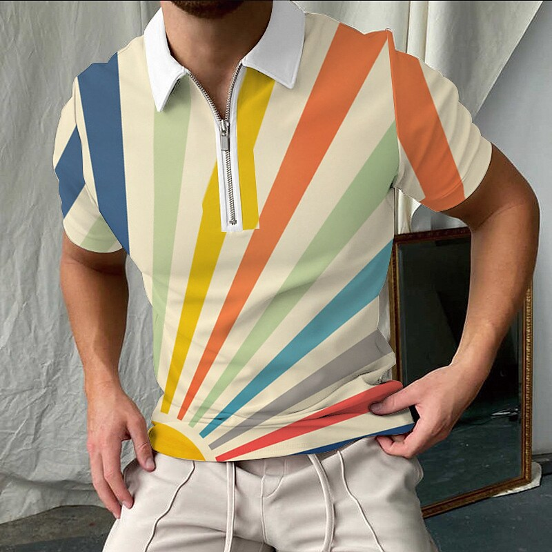 Premium-Logo-Poloshirt. Kurzärmliges, atmungsaktives, lässiges Sommer-Marken-Shirt-Oberteil für Herren_voghion.com