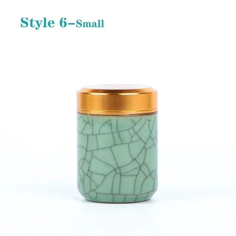 Mini contenitori per il tè con coperchi ermetici, contenitori in porcellana, contenitori per la cucina di casa, per tè, caffè, zucchero, tè sfuso_voghion.com