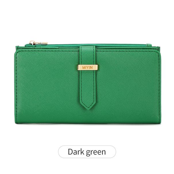 RFID-blockéierend Reespassportemonnaie - Multifunktionell laang Dokumentenorganisator fir Ticketen & ID-Kaarten_voghion.com