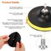 Polishing Buffing Set Mop Plush Wheels Polisher With 6in For 5Pcs Screw Pads Adapter Buffing Car Waxing Drill Car Drill M14_voghion.com