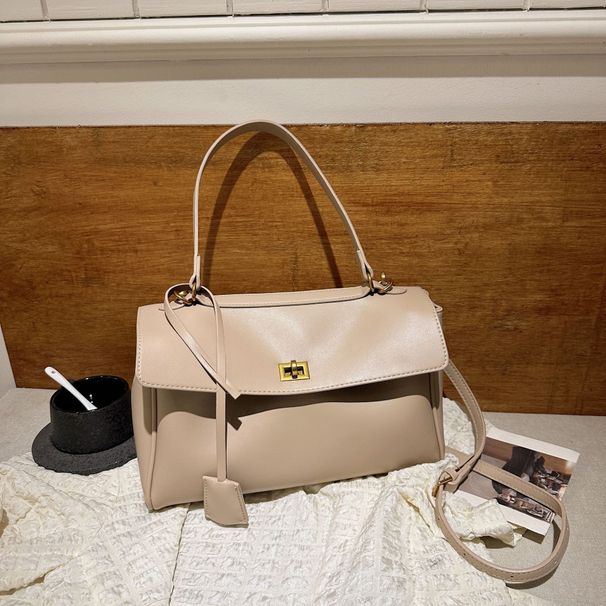 Luksuriøs Rodeo håndholdt, kraftig, blød læder-skuldertaske til pendling_voghion.com