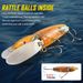 New Floating 3D Mouse Tractor Wings Surface Lure Fishing Bait Tackle_voghion.com